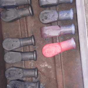 Mold producing forging