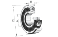 B7000-E-T-P4S-DUM CNC Ball Bearing 