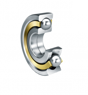 Four-point contact ball bearings
